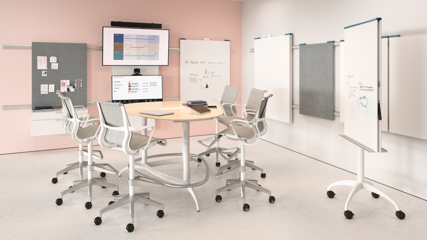 培训家具|书写板|办公家具|设计师家具|飞地墙面活动书写板